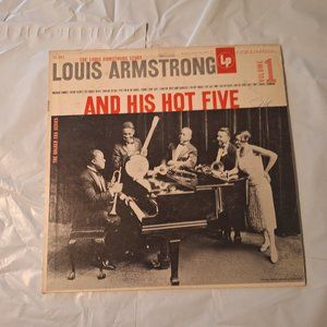 Louis armstrong and his hot five  lp record